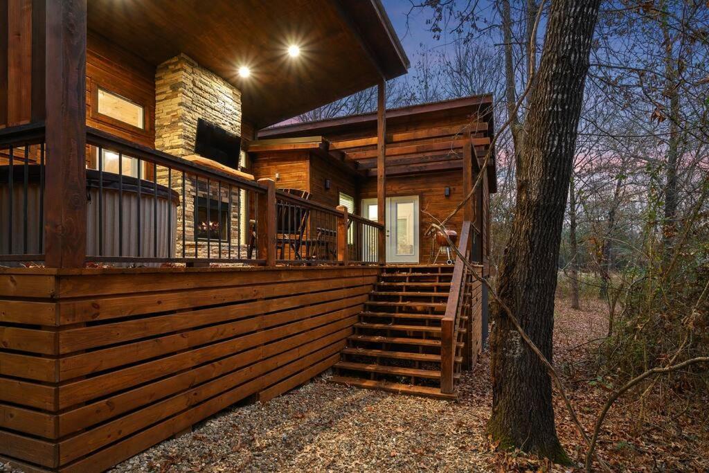 Diamond Cabin W/ Jet Shower & Secluded Back Deck! 布罗肯鲍 外观 照片